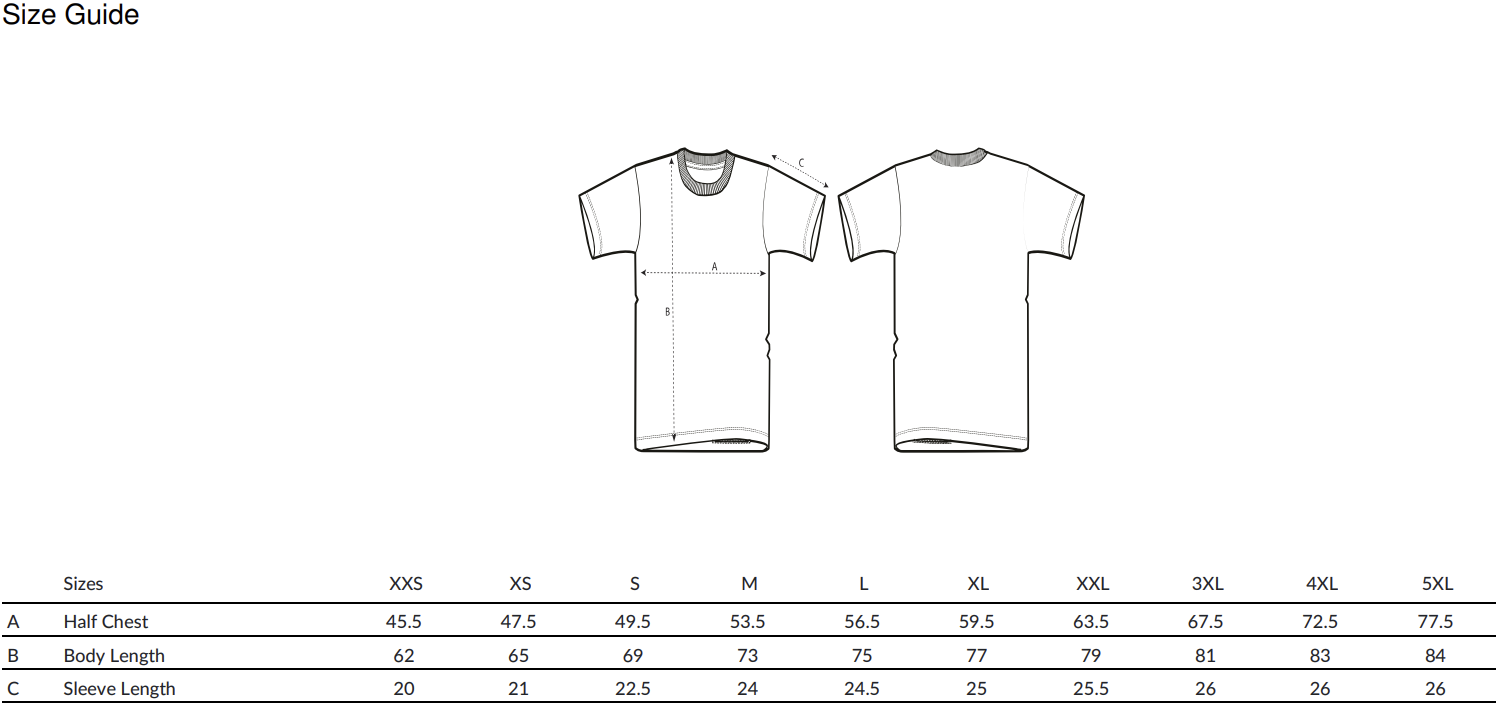 Size Guide